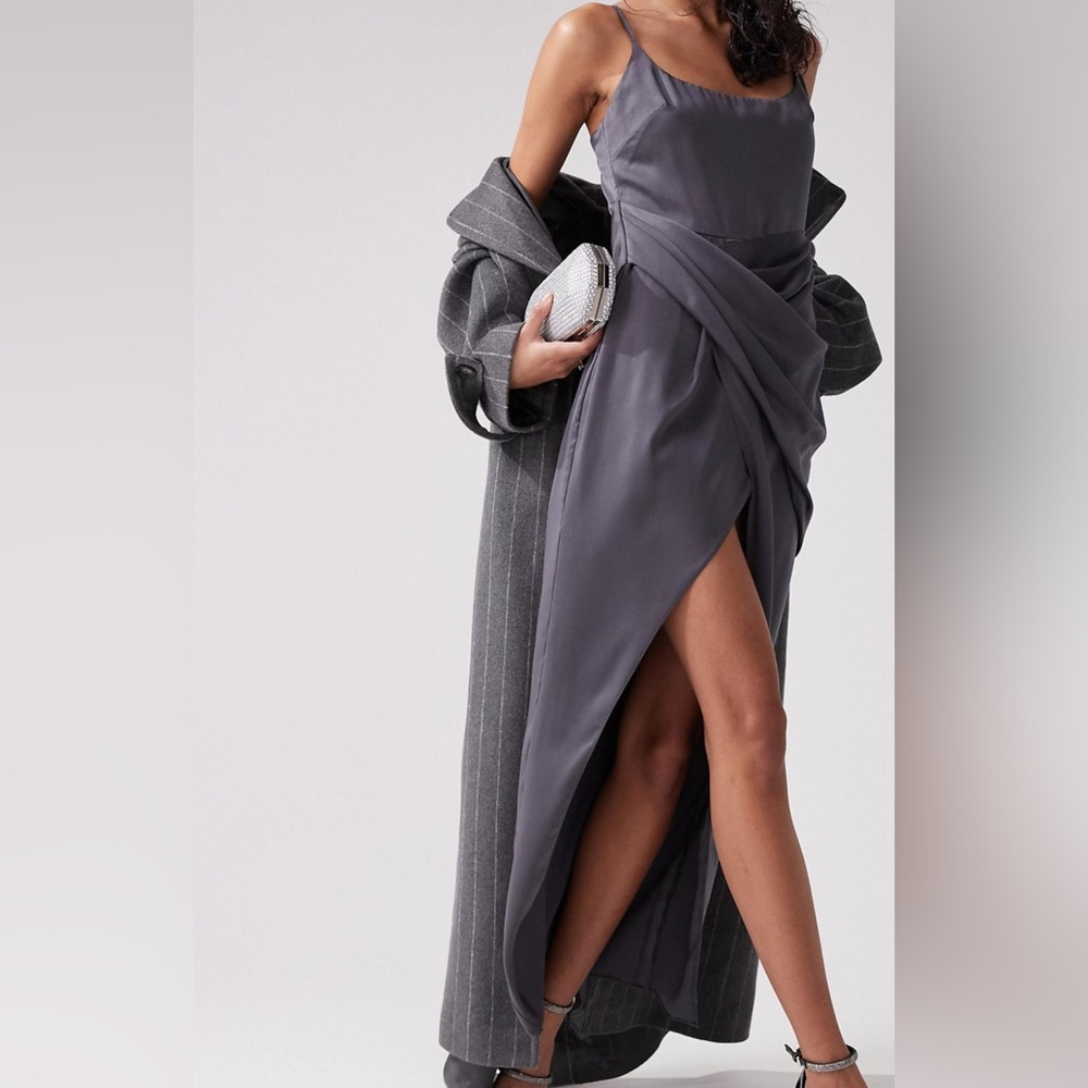 Brand new draped dress